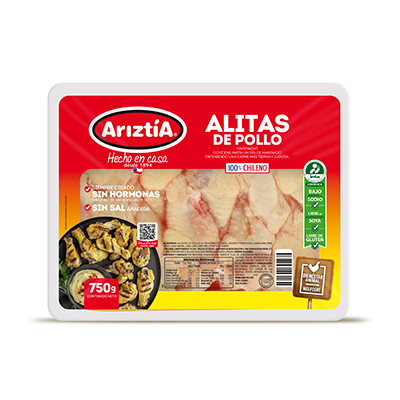 Alitas pollo 750gr
