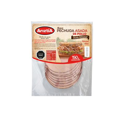 Pechuga asada de pollo 150gr (laminado)