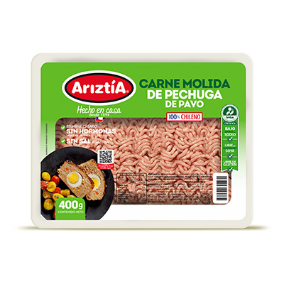 Molida de pechuga de pavo 400gr
