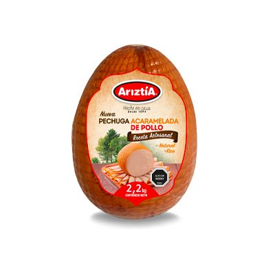 Pechuga acaramelada de pollo 2,2 kg