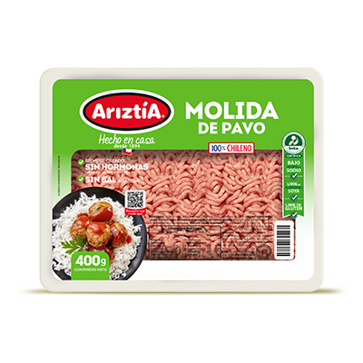 Molida de pavo 400gr