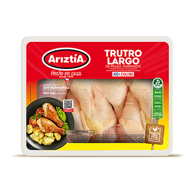 Trutro largo de pollo marinado Ariztía
